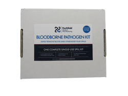 Bloodborne Pathogen Spill Kit with Cardboard Dustpan